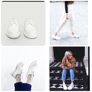 Dr. Martens Mono Monochrome white 1461 oxfords